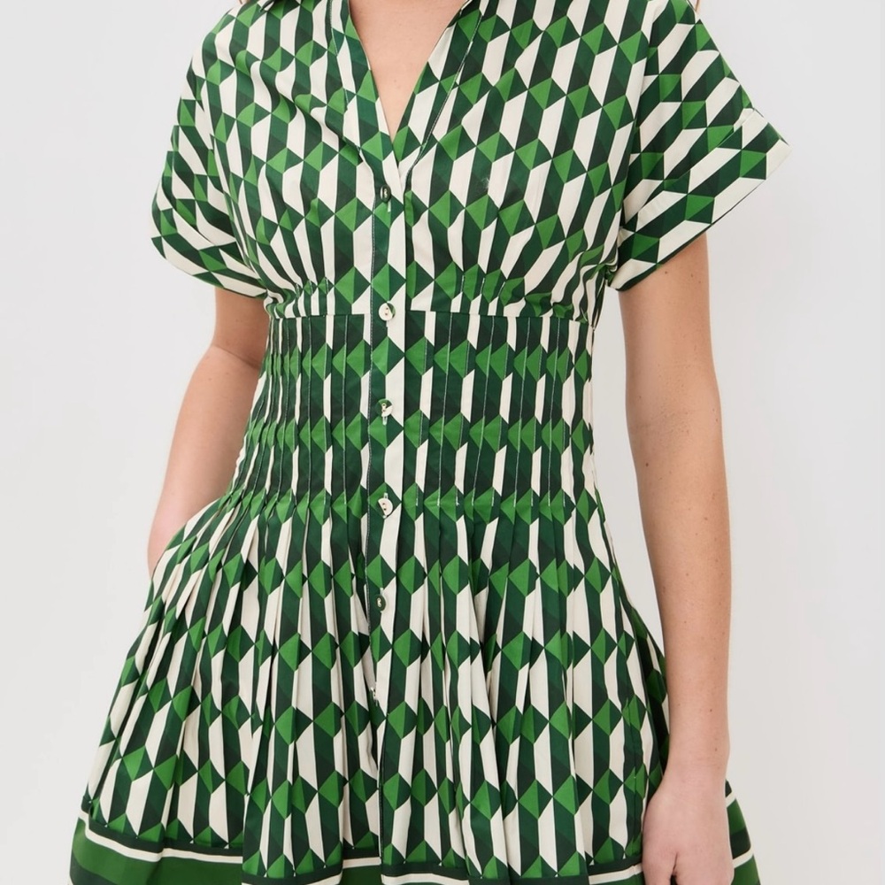 Cara Cara Nash Mini Dress in Martin Geo - XS